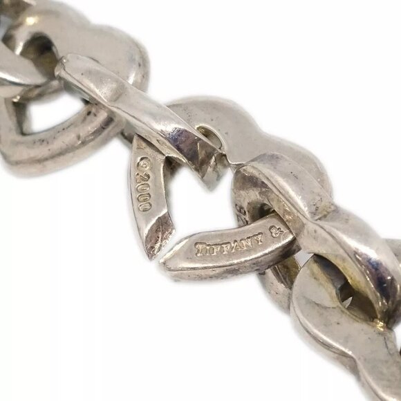 Tiffany & Co. Heart Link Bracelet SV925 18K 144238 - Picture 4 of 4